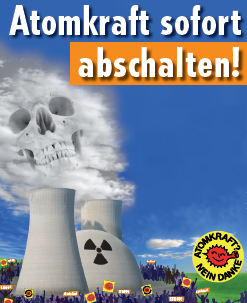 Atomkraft-sofort-abschalten AKW und Totenkopf - Atomkraft sofort abschalten