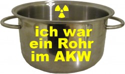 Freigabe zum Metallrecycling - Kochtopf - ich war ein Rohr im AKW