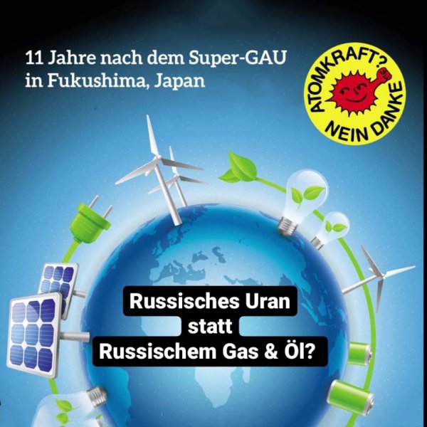 Russisches Uran statt russischem Öl & Gas